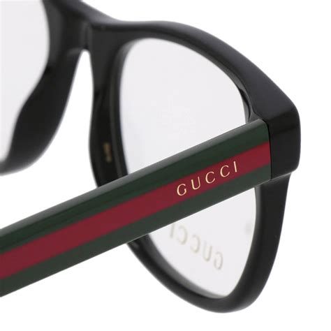 lentes para hombre gucci|men's gucci clear lens glasses.